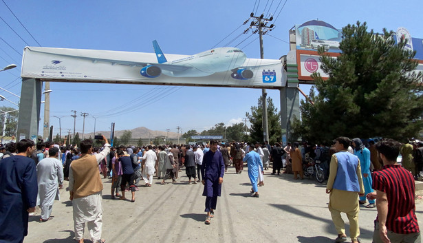 Lotnisko w Kabulu EPA/STRINGER Dostawca: PAP/EPA.