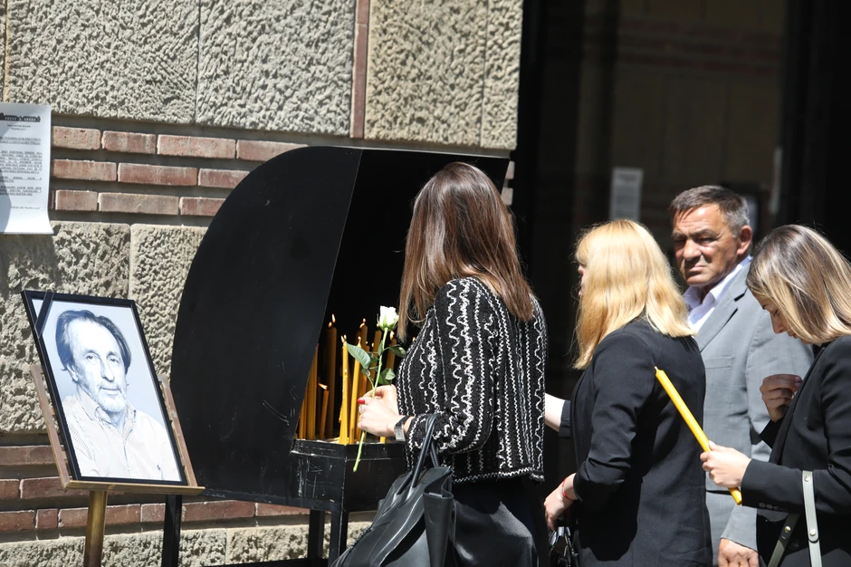 Sahrana Veselina Simonovića