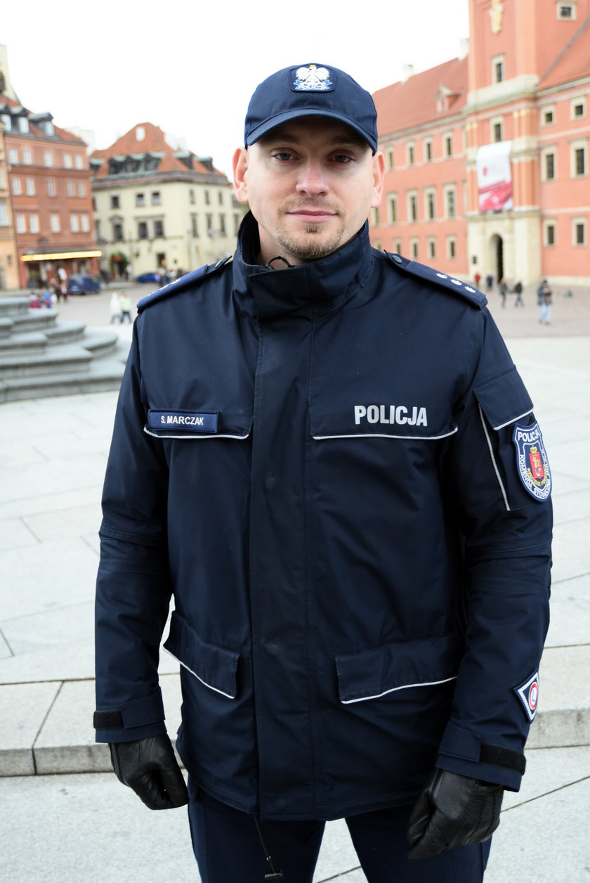 Rzecznik Komendy Stołecznej Policji, nadkomisarz Sylwester Marczak 