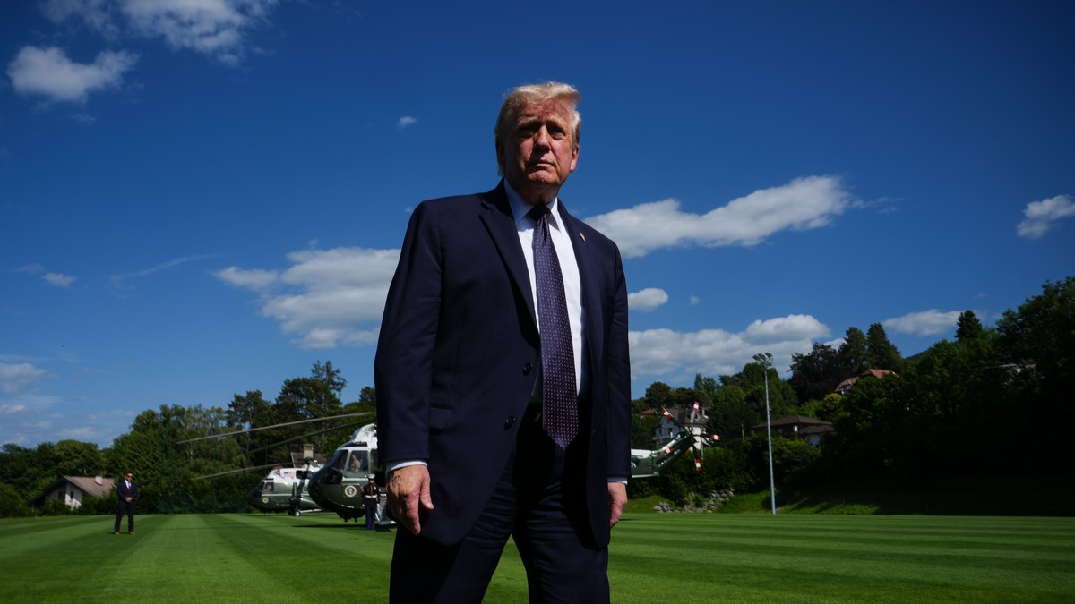 Donald Tramp u Evijanu 15. juna