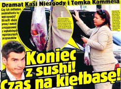 Kammel przerzucił się z sushi na kiełbasę