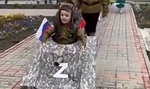 Tak obchodzony jest Dzień Zwycięstwa w rosyjskim przedszkolu. "Zabawa" w czołgi z literą "Z"  [WIDEO]