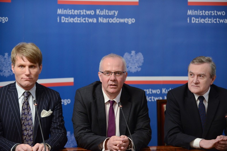 Michał Gieleta, Marek Mikos, prof. Piotr Gliński