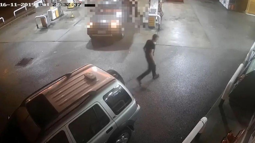 Dan pre nego što je nestao, Ričard Dajson je bio benzinskoj pumpi, što je zabeleženo na bezbednosnoj kameri | Foto: South Yorkshire Police