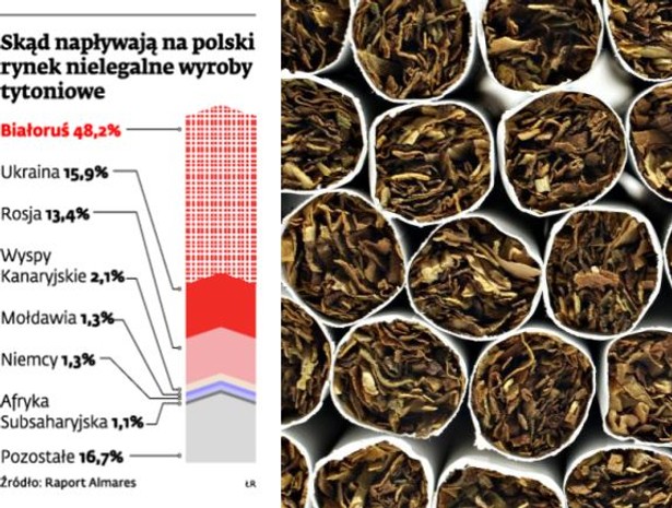 Skąd napływają na polski rynek nielegalne wyroby tytoniowe