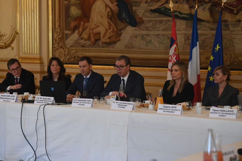 Sastanak poslovnog Saveta Francuska - Srbija