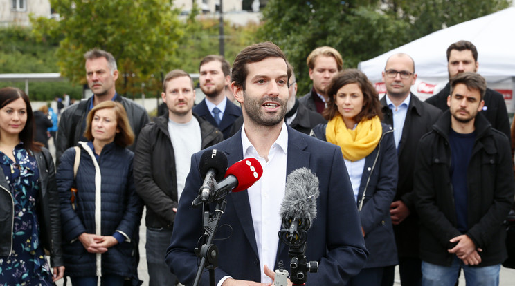 Fekete-Győr András 5 év után adja át a Momentum vezetését /Fotó: RAS-archívum