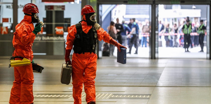 Atak chemiczny na dworcu w Krakowie. Spokojnie to tylko ćwiczenia