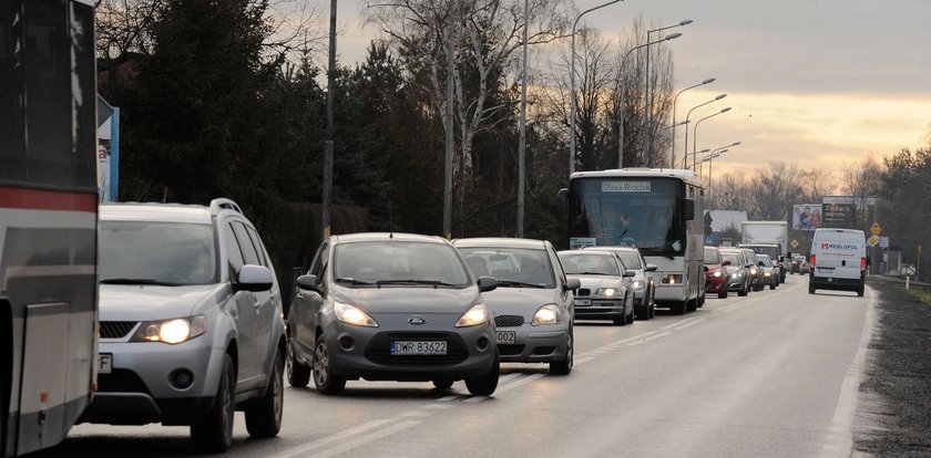 Awantura po zamknięciu skrótu do Wrocławia