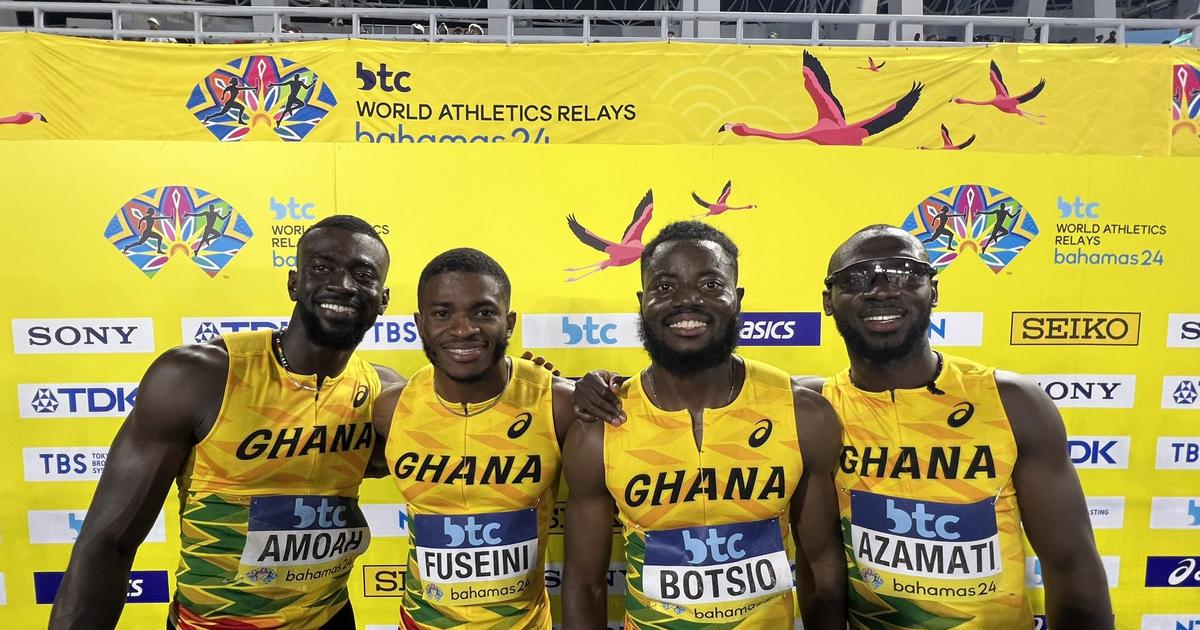Paris 2024: Ghana’s 4×100 relay team beats Nigeria to qualify for Olympic Games