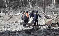 Całkowita katastrofa humanitarna w Czernihowie. 'Wojska rosyjskie ostrzelały szpital'