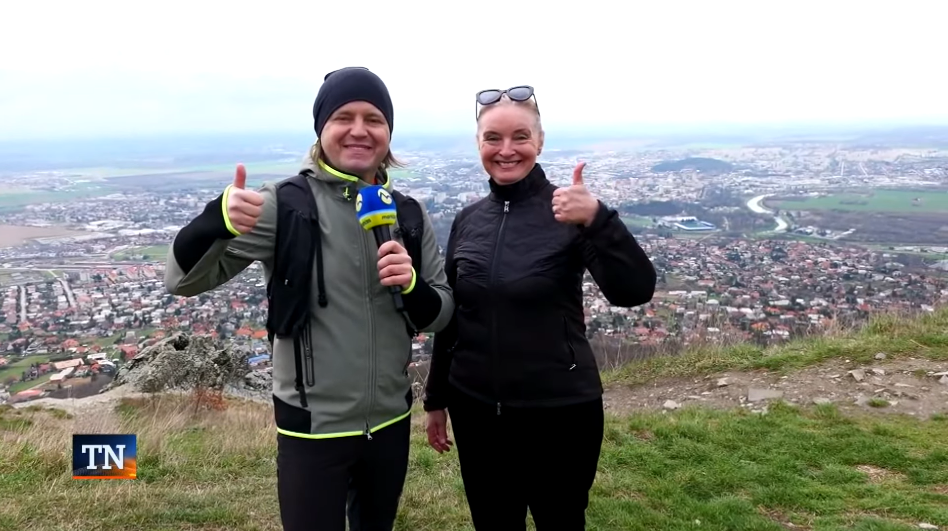Herečka Eva Pavlíková a Ján Tribula.