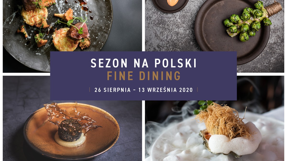 Polska scena najwybitniejszych restauracji i Szefów Kuchni dojrzewa. To właśnie tym innowatorom, tworzącym dziś tożsamość polskiego haute cuisine, dedykowany jest tegoroczny Fine Dining Week (odbędzie się w ośmiu największych miastach). Popisowe pięciodaniowe doświadczenia w festiwalowej cenie 129 zł można już rezerwować na FineDiningWeek.pl.