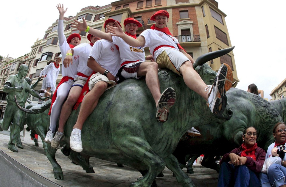 HISZPANIA PAMPELUNA FIESTA ŚW. FERMINA