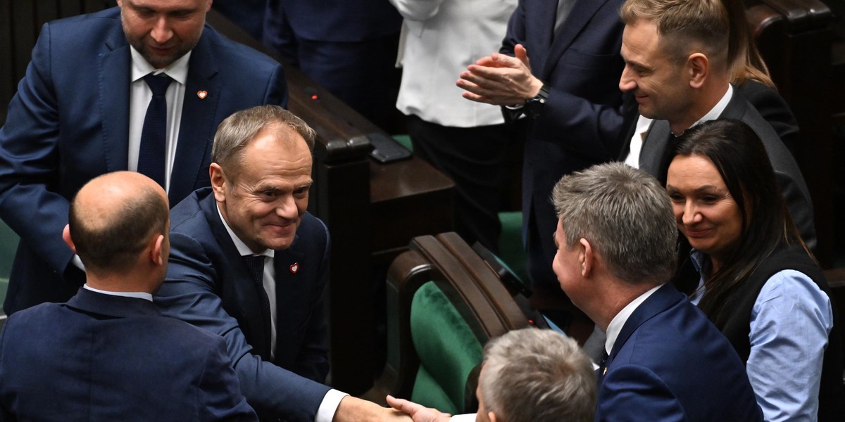 Wotum zaufania dla rządu Tuska. Gratulacje.