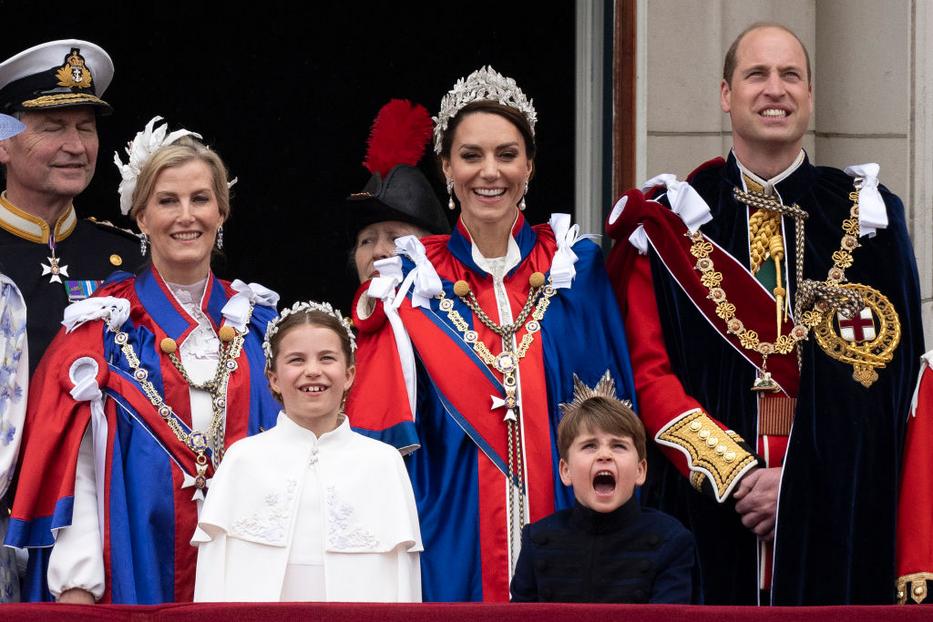 Katalin hercegné egy pillanatra bepánikolt. Fotó: Getty Images