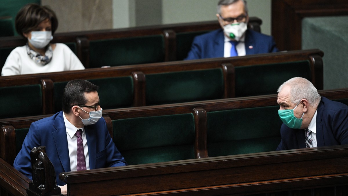 Mateusz Morawiecki i Jacek Sasin