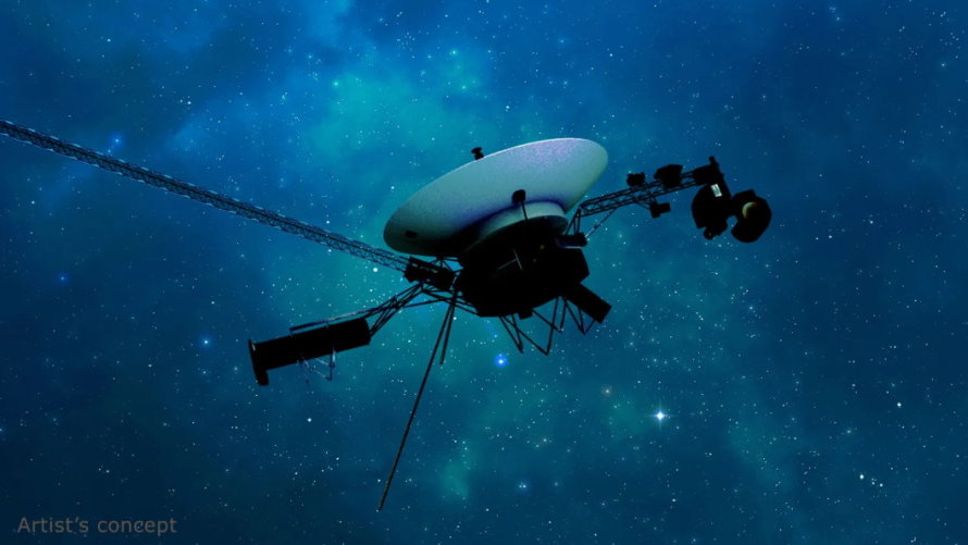 Eksperci z NASA rozszyfrowali sygnał wysyłany przez sondę Voyager I, fot. NASA/JPL-Caltech