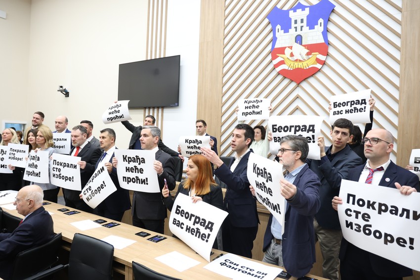 "Srbija protiv nasilja" bi mogla da napravi savez sa koalicijom NADA pred nove izbore