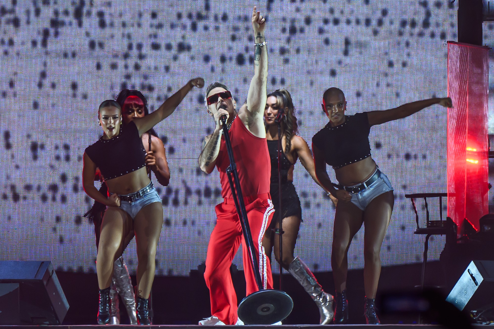 Vystúpenie Robbieho Williamsa na festivale Lovestream.