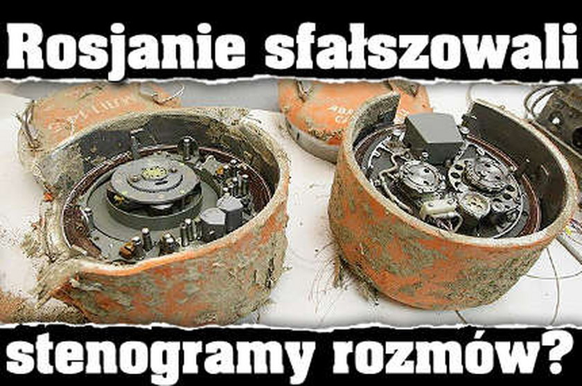 Rosjanie sfałszowali stenogramy?