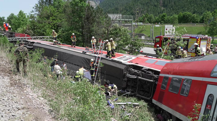 Tragikus Garmisch-Partenkirchen közelében / Fotó: MTI/EPA/NETWORK PICTURES