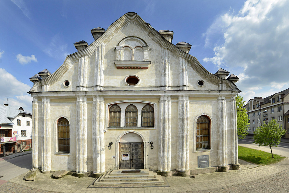 Biała Synagoga. Ośrodek "Pogranicze - sztuk, kultur, narodów" w Sejnach