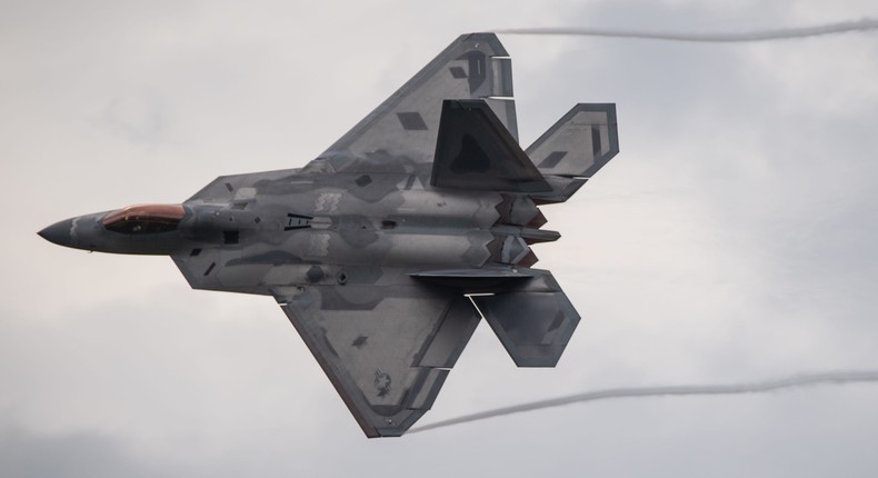 F-22 RaptorUS Air Force photo by Lt. Sam Eckholm