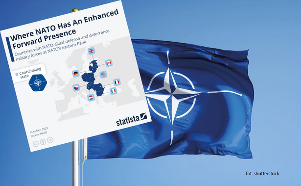Kraje na wschodniej flance NATO posiadające siły zbrojne obrony i odstraszania