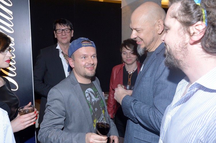 Maciej Maleńczuk, Krzysztof Kasa Kasowski i Olaf Deriglasoff na Fryderykach 2015