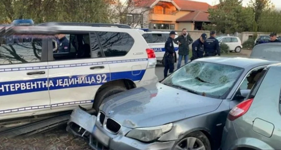 Hapšenje vozača BMW-a