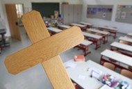 Kreuz im Klassenzimmer