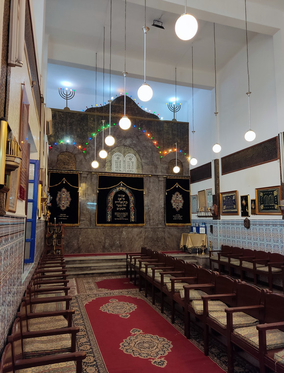 Synagoga w Marrakeszu. 