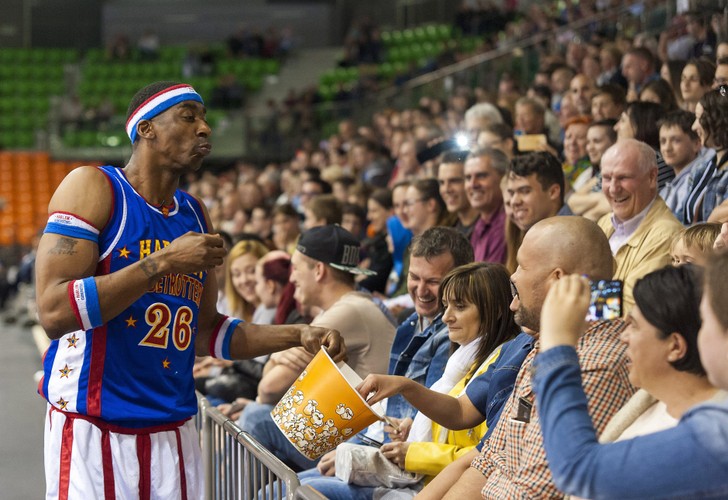 Harlem Globetrotters czarują na Węgrzech