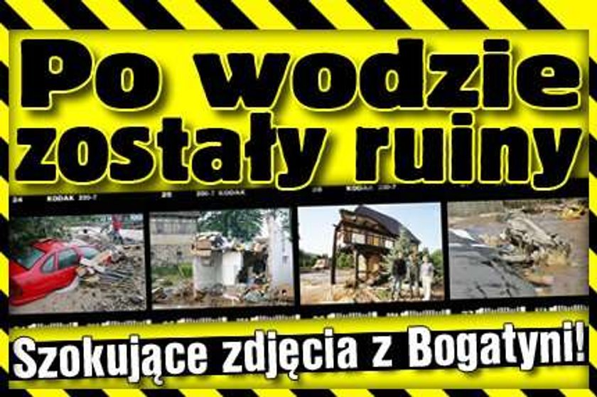 Po wodzie zostały ruiny. Szokujące FOTO z Bogatyni!