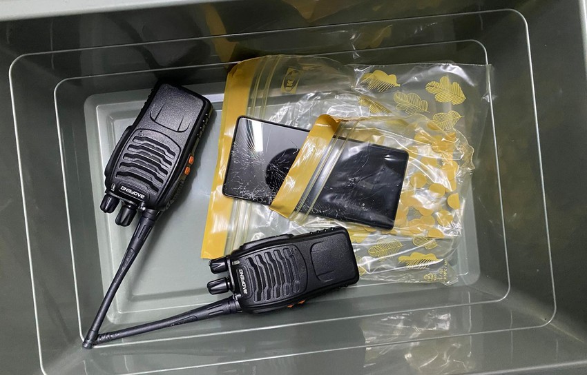 Deo oduzetih predmeta od pripadnika ogranka Balkanskog kartela 