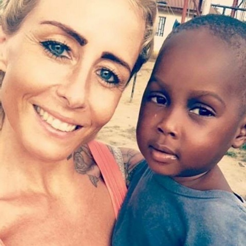 Anja Ringren Loven sa dečakom Houpom koga je spasla