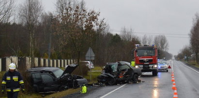 Tragiczna kraksa pod Bełchatowem