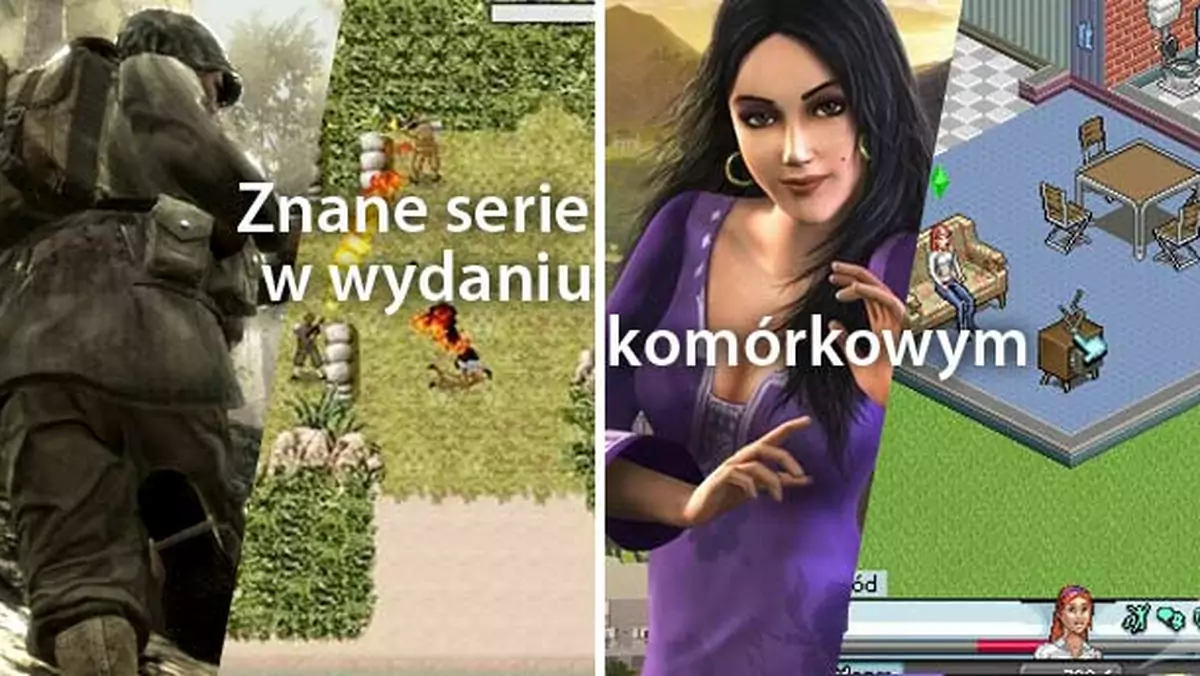 Znane serie gier w wydaniu komórkowym