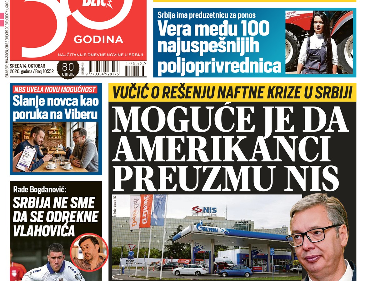 Naslovna strana za 14.10.