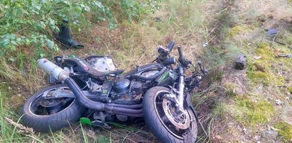 Tragedia na drodze! Zginęło dwóch motocyklistów