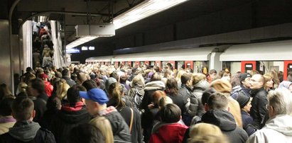 Armagedon w centrum Warszawy. Zamknęli metro