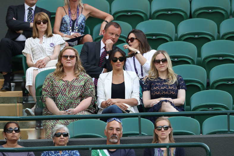 Księżna Meghan na Wimbledonie w czwartym dniu rozgrywek