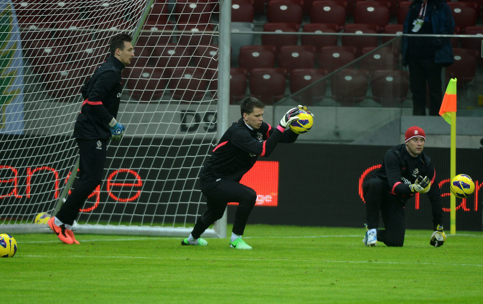 PIŁKA NOŻNA TRENING REPREZENTACJI POLSKI