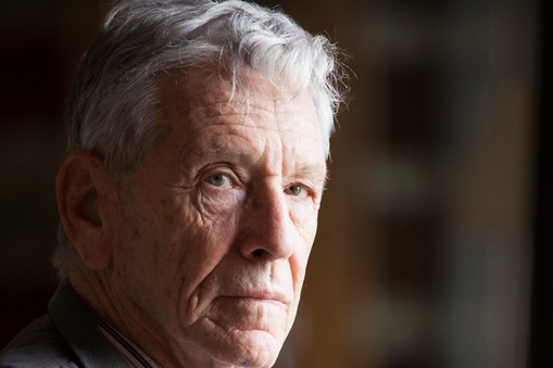 Amos Oz. Fot. Leonardo Cendamo/Getty Images