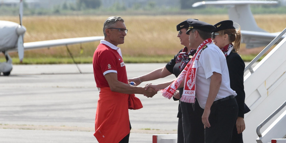 Biało-czerwoni odlecieli na mecz z Portugalią