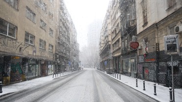 Sneg u Beogradu 4 januar 2026