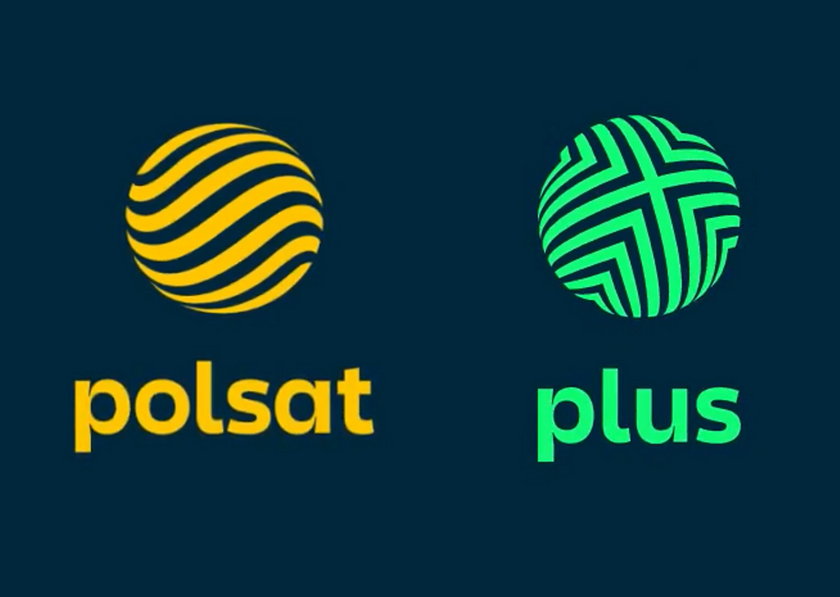 Polsat i Plus - tak wyglądają ich nowe logotypy