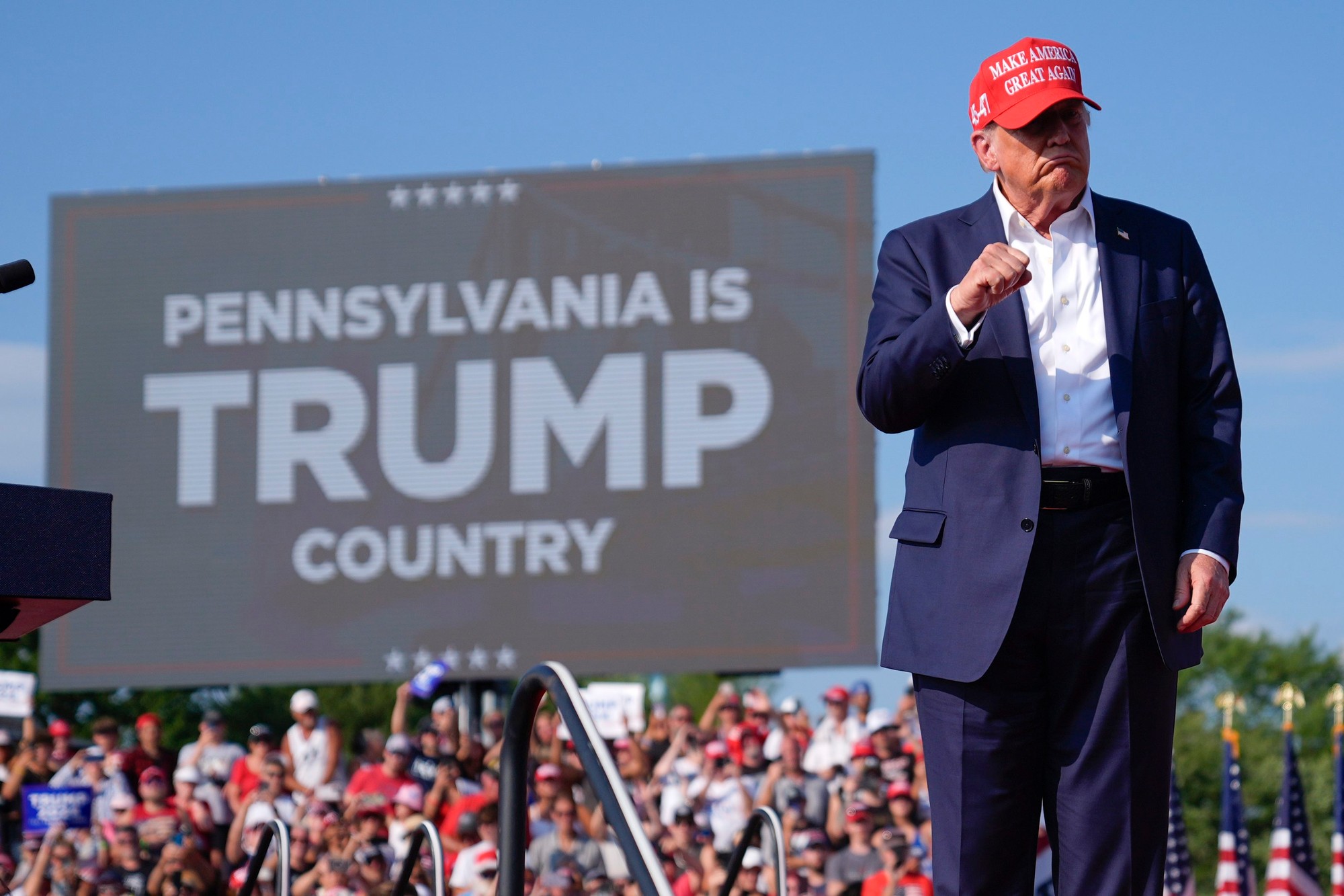 Bývalý prezident Donald Trump.