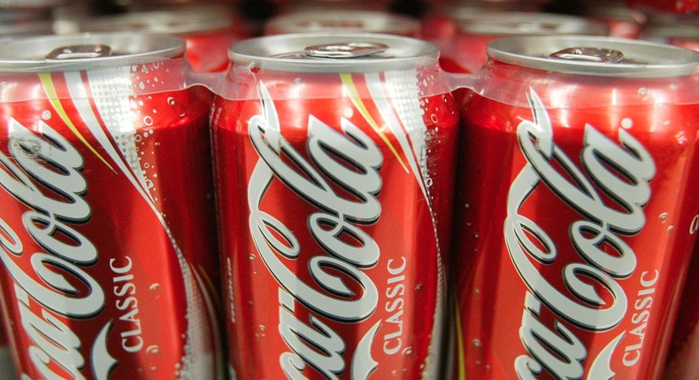 Americans are drinking less Coke.